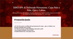 Desktop Screenshot of dirobellezaysalud.com